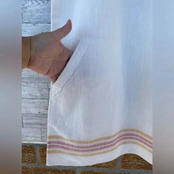 Faherty Hailee Organic Cotton Jacquard Minidress Size small - Picture 4 of 11